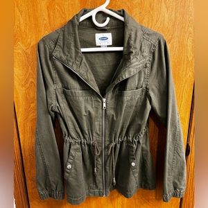 Army green jacket